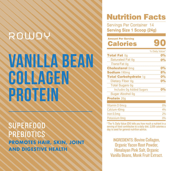 Vanilla Bean Collagen Protein